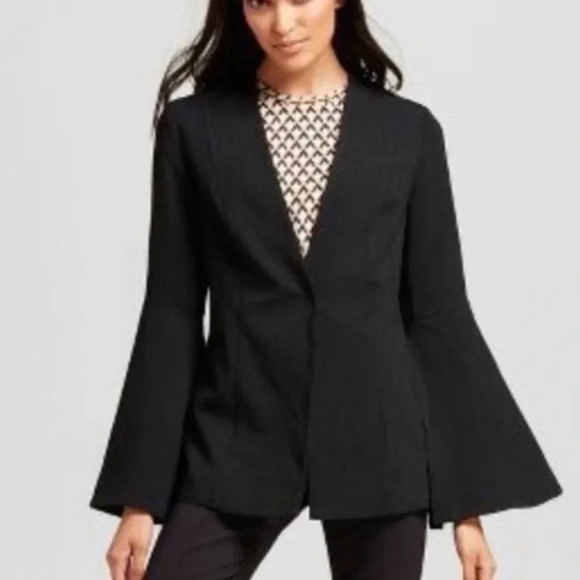 Who What Wear Bell Sleeve Black Blazer. Small. Excellent condition! - Picture 1 of 10